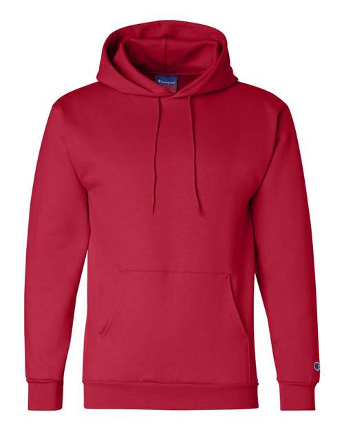 Champion S700 Adult Double Dry Eco Pullover Hooded Sweatshirt #color_SCARLET