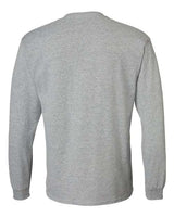 Gildan G840 Adult 50/50 Long-Sleeve T-Shirt #color_SPORT GREY