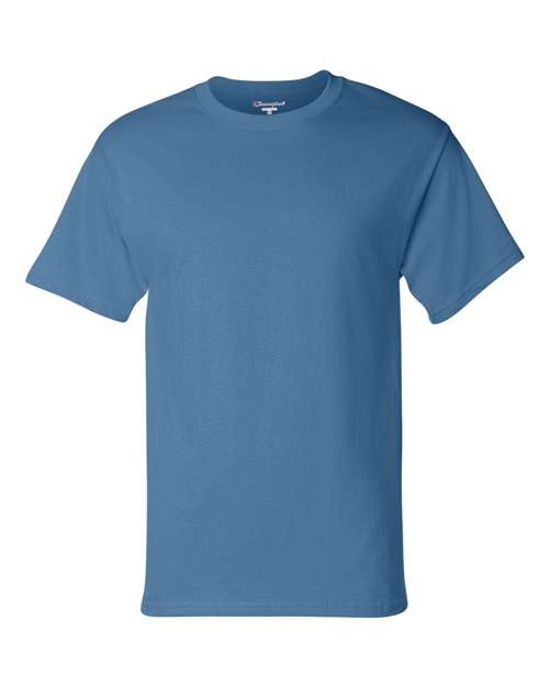 Champion T525C Adult 6 oz. Short-Sleeve T-Shirt #color_LIGHT BLUE