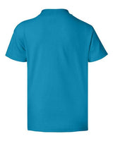 Hanes 5370 Youth 50/50 T-Shirt #color_TEAL