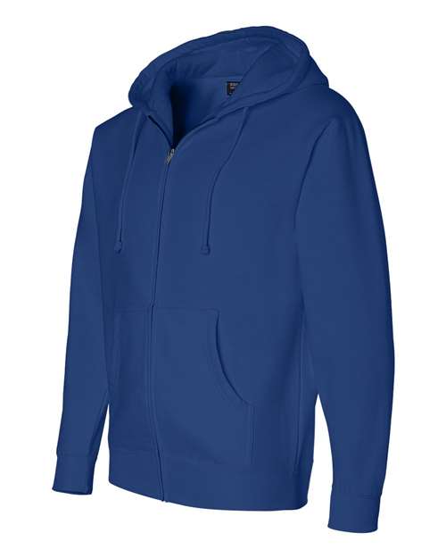 Independent Trading Co. IND4000Z Heavyweight Full-Zip Hooded Sweatshirt #color_Royal