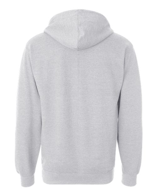 Independent Trading Co. SS4500 Midweight Hooded Sweatshirt #color_Grey Heather