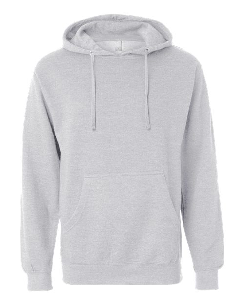Independent Trading Co. SS4500 Midweight Hooded Sweatshirt #color_Grey Heather