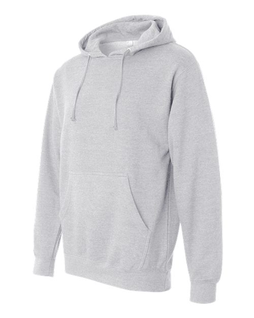 Independent Trading Co. SS4500 Midweight Hooded Sweatshirt #color_Grey Heather