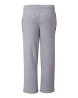 Champion P890 Youth Double Dry Eco Open-Bottom Fleece Pant #color_LIGHT STEEL