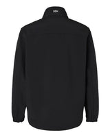 Dri Duck 5350 Men's Poly Spandex Motion Softshell Jacket #color_BLACK
