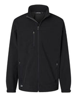 Dri Duck 5350 Men's Poly Spandex Motion Softshell Jacket #color_BLACK