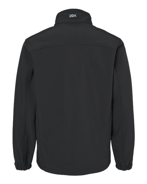 Dri Duck 5350 Men's Poly Spandex Motion Softshell Jacket #color_CHARCOAL