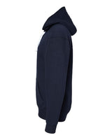 J America JA8830 Adult Sport Lace Hooded Sweatshirt #color_NAVY