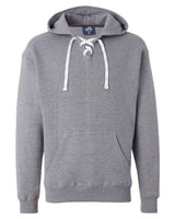 J America JA8830 Adult Sport Lace Hooded Sweatshirt #color_OXFORD
