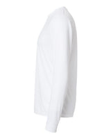 Augusta Sportswear 788 Adult Wicking Long-Sleeve T-Shirt #color_WHITE