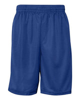 "Badger 7219 Pro Mesh 9" Shorts with Pockets #color_Royal"