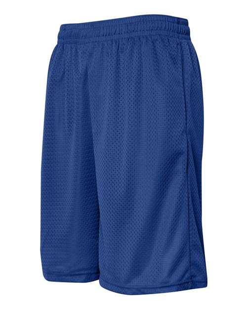 "Badger 7219 Pro Mesh 9" Shorts with Pockets #color_Royal"