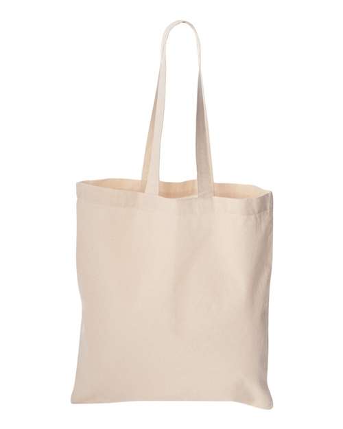 Liberty Bags 8502 BRANSON BARGAIN CANVAS TOTE #color_NATURAL