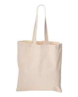 Liberty Bags 8502 BRANSON BARGAIN CANVAS TOTE #color_NATURAL