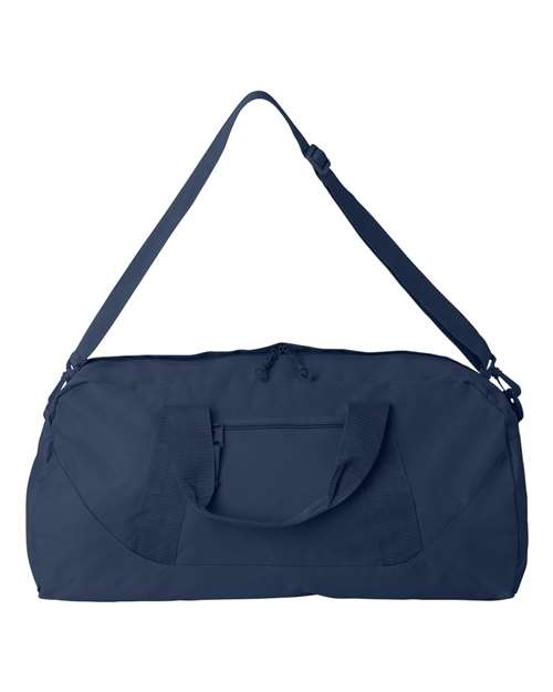 Liberty Bags 8806 Game Day Large Square Duffel #color_NAVY