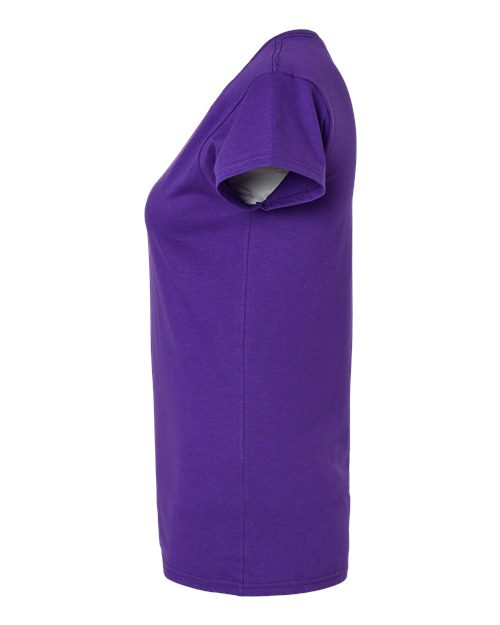 Gildan G640L Ladies' Softstyle 4.5 oz Fitted T-Shirt #color_PURPLE