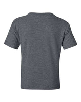 Gildan G800B Youth 50/50 T-Shirt #color_DARK HEATHER