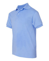 Hanes 054Y Youth 50/50 EcoSmart Jersey Knit Polo #color_LIGHT BLUE