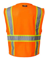 Kishigo 1195-1196 Ultra-Cool Multi-Pocket Vest #color_Orange