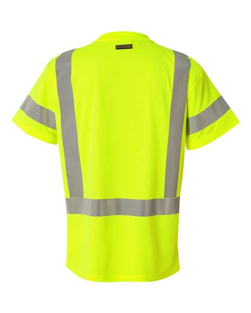Kishigo 9118-9119 Class 3 T-Shirt #color_Lime