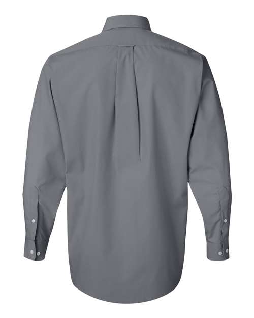 Van Heusen 13V0113 Silky Poplin Shirt #color_Slate
