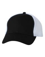 Valucap 3200 Spacer Mesh-Back Cap #color_Black/ White