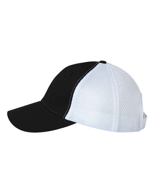 Valucap 3200 Spacer Mesh-Back Cap #color_Black/ White