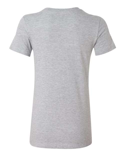 Bella + Canvas 6004 Ladies' Slim Fit T-Shirt #color_ATHLETIC HEATHER