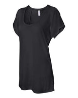 Bella + Canvas B8801 Ladies' Flowy Raglan T-Shirt #color_BLACK