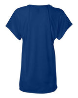 Bella + Canvas B8801 Ladies' Flowy Raglan T-Shirt #color_TRUE ROYAL