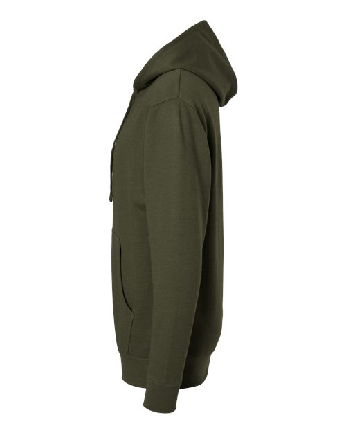 Independent Trading Co. SS4500 Midweight Hooded Sweatshirt #color_Army Heather