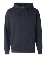 Independent Trading Co. SS4500 Midweight Hooded Sweatshirt #color_Classic Navy Heather