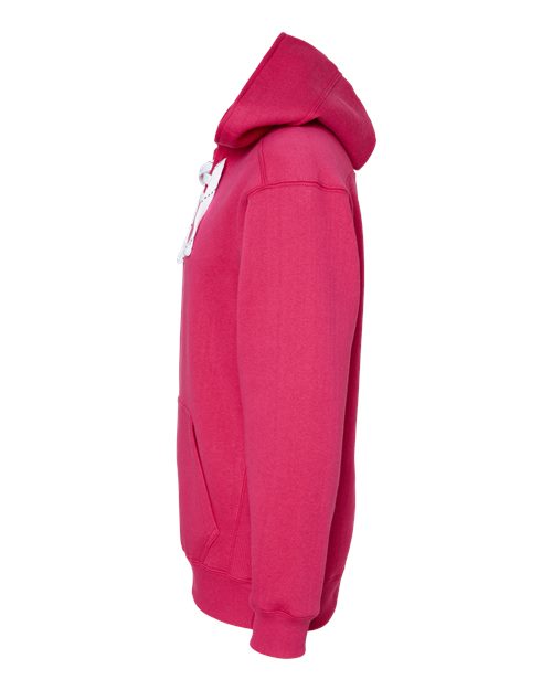 J America JA8830 Adult Sport Lace Hooded Sweatshirt #color_WILDBERRY