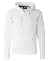 J America JA8830 Adult Sport Lace Hooded Sweatshirt #color_WHITE