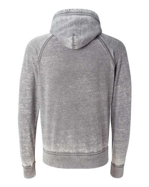 J America JA8915 Adult Vintage Zen Fleece Pullover Hooded Sweatshirt #color_CEMENT