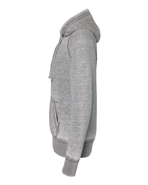 J America JA8915 Adult Vintage Zen Fleece Pullover Hooded Sweatshirt #color_CEMENT