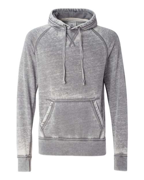 J America JA8915 Adult Vintage Zen Fleece Pullover Hooded Sweatshirt #color_CEMENT