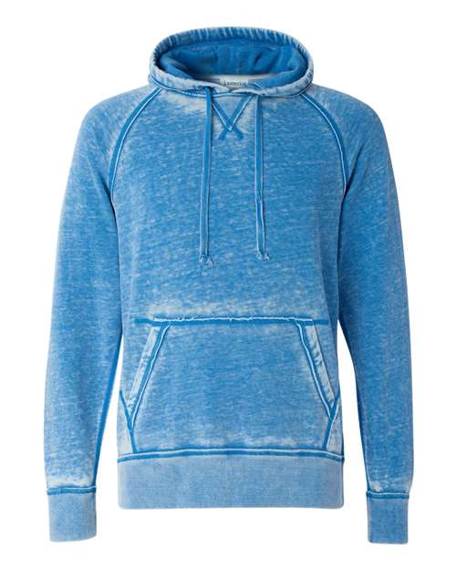 J America JA8915 Adult Vintage Zen Fleece Pullover Hooded Sweatshirt #color_ROYAL