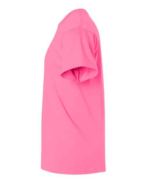 Gildan G200 Adult Ultra Cotton T-Shirt #color_SAFETY PINK