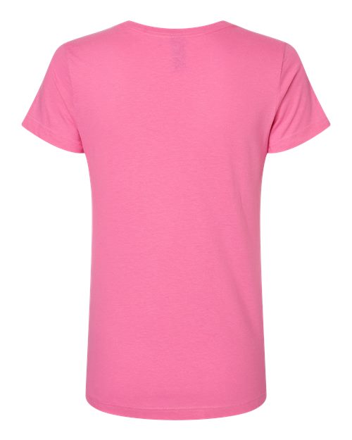 Gildan G64VL Ladies' SoftStyle  Fitted V-Neck T-Shirt #color_AZALEA