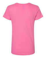 Gildan G64VL Ladies' SoftStyle  Fitted V-Neck T-Shirt #color_AZALEA