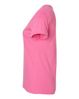 Gildan G64VL Ladies' SoftStyle  Fitted V-Neck T-Shirt #color_AZALEA