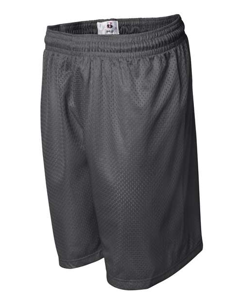 ""Badger 7207 Pro Mesh 7" Shorts" #color_Graphite"