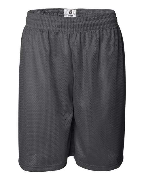 ""Badger 7209 Pro Mesh 9" Shorts" #color_Graphite"