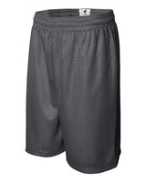 ""Badger 7209 Pro Mesh 9" Shorts" #color_Graphite"