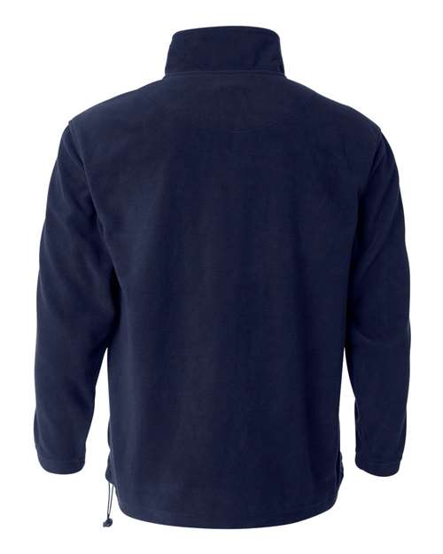 Sierra Pacific 3351 Microfleece Quarter-Zip Pullover #color_Nantucket Navy