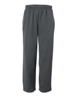 Badger 1478 Performance Fleece Open-Bottom Sweatpants #color_Graphite