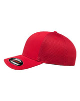 Flexfit 6533 Adult Ultrafibre and Airmesh Cap #color_RED