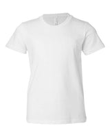 Bella + Canvas 3001Y Youth Jersey T-Shirt #color_WHITE